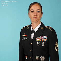 Master Sgt. Maria Fernandez